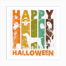 Matching Halloween Costume German Shorthaired Pointer Dog 1 Art Print