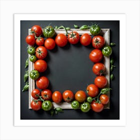 Tomato Frame 3 Art Print