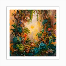 'The Jungle' 1 Art Print