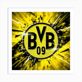 Borussia Dortmund Logo Wall Art 38 Art Print