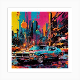 Saturday Night Art Print