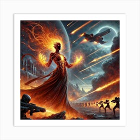 Episode 5 Tides Of Flame Art Print