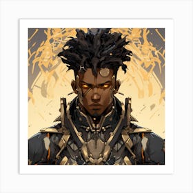 Adamantium 9 Art Print