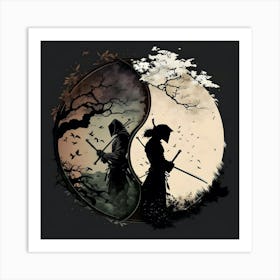 Samurai Art Art Print