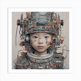 'Child In Space' Art Print