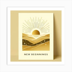 New Beginnings 2 Art Print