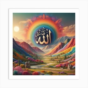 Allah 1 Art Print