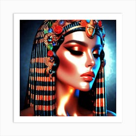 Cleopatra Portrait Artwork 218 Art Print