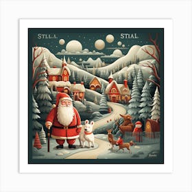 Santa Claus 37 Art Print