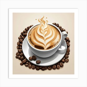 Default Coffee Art 2 Art Print