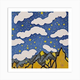 Stars In The Sky Art Print