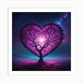 Heart Tree 1 Art Print