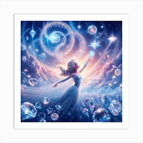 Frozen Elsa 1 Art Print