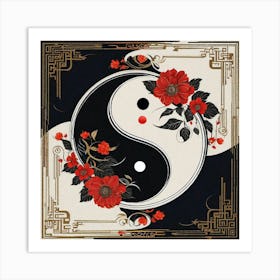 Yin Yang 35 Art Print