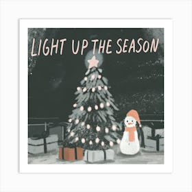 Light Up The Season Art Print