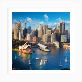 Sydney Harbour Art Print