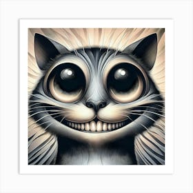 Cheshire Cat 8 Art Print