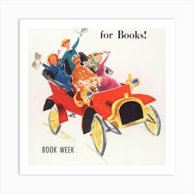 Book Week Art Print