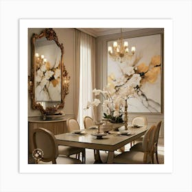 Dining Room 6 Art Print