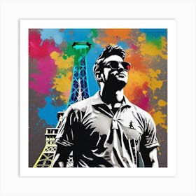 Eiffel Tower 4 Art Print