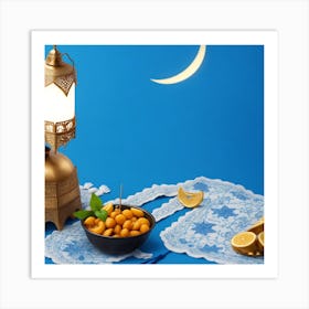 Ramadan Stock Videos & Royalty-Free Footage 2 Art Print