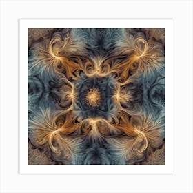 Abstract Fractal Art Print