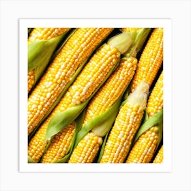 Corn On The Cob 10 Art Print