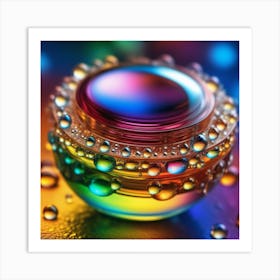 Rainbow Jar 1 Art Print