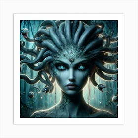 Medusa Eyes Art Print