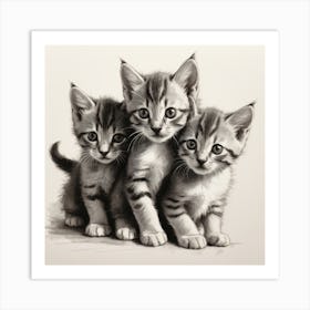 Cuteness Overload Kittens Art Print