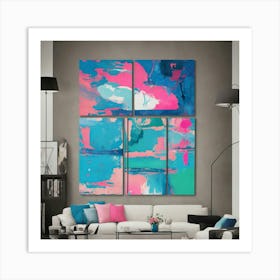 Abstract Painting 1 Art Print