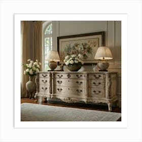 Ornate Dresser Art Print