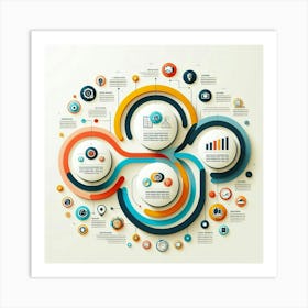 Infographic Design 2 Art Print