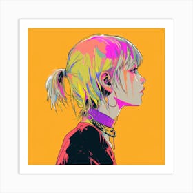 Portrait Of A Girl 1 Art Print