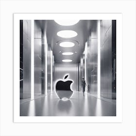 Apple Logo Art Print