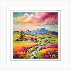 Countryside Print Art Print