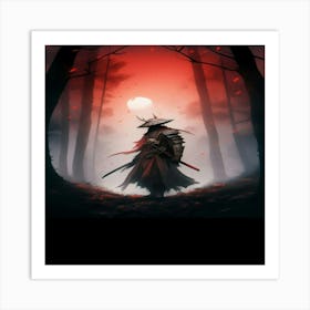 Samurai 1 Art Print