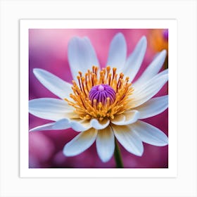 Lotus Flower Art Print