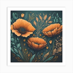 Poppies Art Print