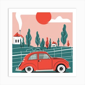 Vw Beetle Art Print