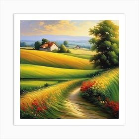 Country Road 14 Art Print