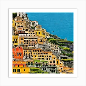 Positano, Italy Art Print