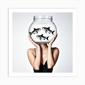 Fish Bowl 33 Art Print