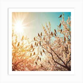 Cherry Blossoms 10 Art Print