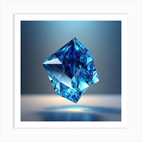 Blue Diamond 1 Art Print