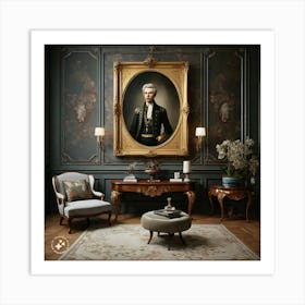 Portrait Of A Man 1 Art Print