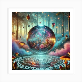 Mystical Forest Art Print