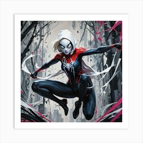 Spider-Woman 1 Art Print