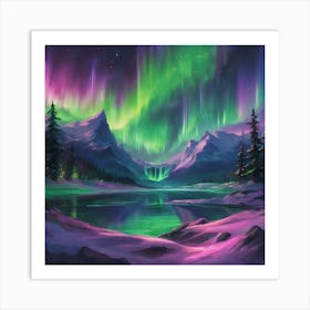 Aurora Borealis Art Print