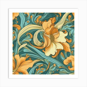 Floral Pattern Art Print